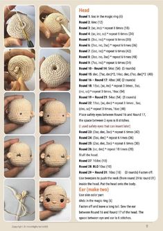 instructions to crochet an ornament for a doll's handbag