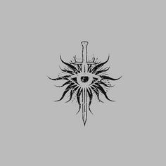 Dragon Age Icons, Balders Gate 3 Tattoo, Dragon Age Inquisition Tattoo, Mistborn Tattoo, Inquisitor Aesthetic, Lavellan Aesthetic, Dai Aesthetic, Rogue Tattoo