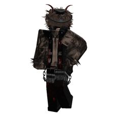 an image of a strange looking creature wearing clothes