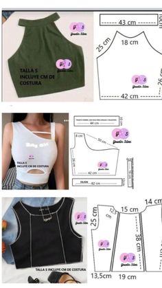 sewing instructions for a crop top