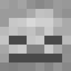 an image of the face of a man in grey and black colors that appears to be pixelated