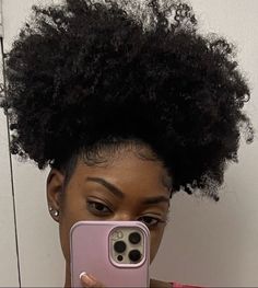 Big Afro Puff, Afro Puff Hairstyles, Love Definition, Girl Goals, Big Afro, Hair Puff, Beautiful Black Hair, Hair Patterns, 4c Natural Hair