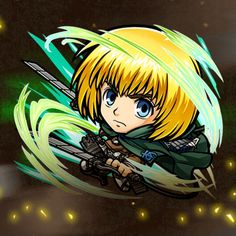 source: kotodaman x aot collaboration (2019) Armin Arlert, Neo Traditional, Hero Academia, My Hero Academia