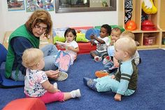 A military daycare worker read to children at a Fort Drum, New York, child development center. Michelle Kennedy/U.S. Army Wellington School, Daycare Worker, Home Day Care, Learning Preschool, Family Child Care, Preschool Programs, Military Kids, Better Parent, Military Spouse