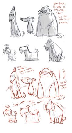 sketches of dogs and their owners from the book how to draw dogs by artist mark taylor