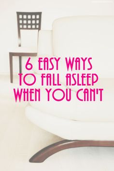 Cannot Sleep, Fall Asleep Instantly, When You Cant Sleep, Ways To Sleep, How To Sleep Faster