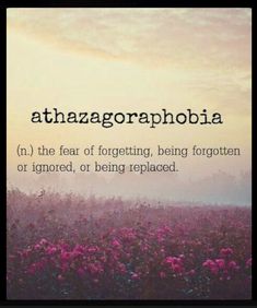 a field full of pink flowers with the words athazzagorpphobiaia