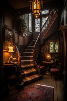 magical house Academia House, Dark Academia Home, Magical House, Dark House, Dark Home Decor, Dark Home, Witch House