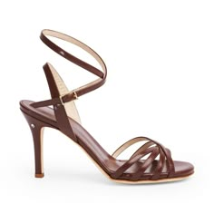 Nadine / Moka-Madame Pivot- Axis Tango - Best Tango Shoes Elegant Brown T-strap Sandals With Heel Strap, Luxury Brown Strapped Heels, Luxury Brown Strap Heels, Formal Open Heel Suede-lined Heels, Formal Brown T-strap Open Heel Sandals, Tango Shoes, Street Shoes, Shoe Bags, Outdoor Wear