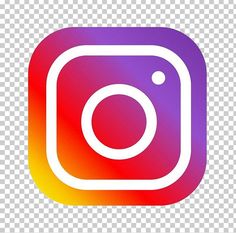 an instagram icon with transparent background