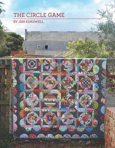 the circle game by ben kingwell quilt book cover with an image of a fence