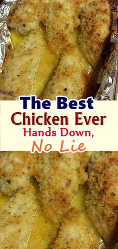 the best chicken ever hands down, no lies cover image with text overlay