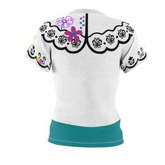 a women's t - shirt with flowers on it