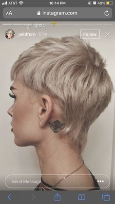 Short Choppy Hair With Bangs, Short Choppy Hairstyle Women, Short Hair Edgy, Shortish Hair, Pixie Mullet, Growing Out Hair, Short Choppy Haircuts, Buzzed Hair