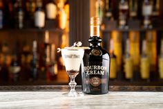 S'more Buffalo drink with Bourbon Cream Cream Cocktails, Bourbon Drinks Recipes, Buffalo Trace Bourbon, Buffalo Recipe, Single Barrel Bourbon, Bourbon Cream, Buffalo Trace, Bourbon Drinks, Cream Liqueur