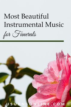 most beautiful instrumental music for funerals Slideshow Music, Konmari Method, Instrumental Music, Music For You, Memorial Urns