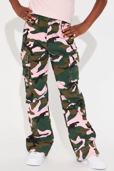 Available In Pink/combo. Cargo Pants Mid Rise Cargo Front Pockets Button and Zip Closure Pink Camo Print Flare 98% Cotton, 2% Spandex 5 Pocket Datail Model Wears Size 10 Imported | Mini Pink Camo Cargo Pants size 7 by Fashion Nova Pink Camo Pants, Camo Cargo Pants, Mini Pink, Sweater Jumpsuit, Camo Pants, Jean Top, Pink Camo, Kids Pants, Halloween Dress