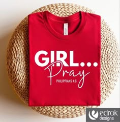 Christian Shirts Designs For Women, Gospel Clothing, Lets Pray, Faith Based Clothing, Philippians 4 6, Let's Pray, Cute Outfits With Jeans