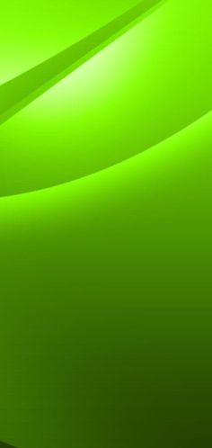 an abstract green background with curved lines on it's sides and the top part of the wall visible