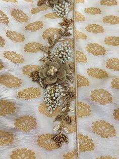 Khatli Work, Indian Dress Up, Punjabi Suits Designer Boutique, Co Ords Outfits, Western Embroidery, Embroidery Leaf, Aari Work Blouse, Fancy Blouse