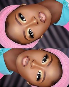 Black Bridal Makeup, Makeup Tips Eyeshadow, Maquillage Yeux Cut Crease, Face Beat Makeup, Eyebrow Makeup Tutorial, 20 Makeup, Natural Glam Makeup, Makeup For Black Skin, Lip Makeup Tutorial