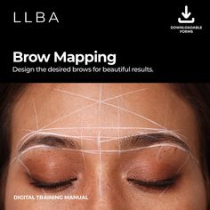 Different Types Of Eyebrows, Brow Mapping Step By Step, Eyebrow Tech, Brow Mapping Practice Sheet, Blossom Nail Designs, Artist List, Types Of Eyebrows