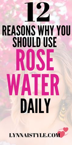 12 reasons which prove that rose water is the best skincare regime ever. #rose #rosewater Vaseline Beauty Tips, The Best Skincare