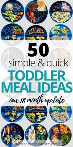 the top 50 simple and quick toddler meal ideas