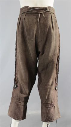 Medieval Merchant Clothing, Medival Outfits Commoners, 1700s Pants, Medieval Poor Aesthetic, Victorian Peasant Clothing, Midevil Peasant Clothes, Poor Medieval Clothing, Poor Victorian Clothes Men, Victorian Poor Clothes