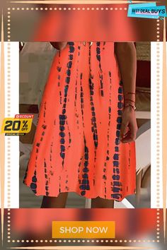 Women's Casual Dress Sundress Strap Dress Mini Dress Orange Sleeveless Ombre Print Spring Summer V Neck Basic Daily Vacation Summer Dress S M L Xl Xxl 3xl Casual Printed A-line Sundress, Orange Sleeveless Mini Dress For Summer, Orange A-line Summer Dress, Orange Mini Sleeveless Dress, Casual Printed Knee-length Sundress, Casual Knee-length Printed Sundress, Summer Orange Shift Dress, Casual Orange Sleeveless Mini Dress, Orange Knee-length Mini Dress For Summer