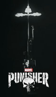 the poster for the upcoming film, the punisher