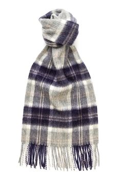 PRICES MAY VARY. 100% LAMBSWOOL - Woven with 100% Lambswool yarn to ensure our Glen Isla scarves have a lovely warm handle while also taking advantage of the wools natural properties. MADE IN SCOTLAND - With skills passed through generations, our renowned history and heritage in the textile industry stretches back over 250 years. Woven at our family owned and operated mill in Britain, our Glen Isla scarves are created using traditional techniques. STYLE & SIZE - Made wearable for a modern-day wa Classic Wool Scarves For Cold Weather, Extravagant Gifts, Handmade Moccasins, Tartan Scarf, Muted Color Palette, Shoe Horn, Taking Advantage, Textile Industry, Weaving Process