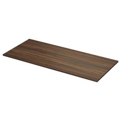 a wooden table top on a white background