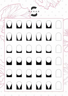 Nail Art Practice Template Free, Printable Nail Art Templates Free, Nail Designs To Practice, Nail Art Practice Template, Nail Design Practice Sheet, Nail Art Practice Sheet, Nail Template Free Printable, Printable Nail Art Templates