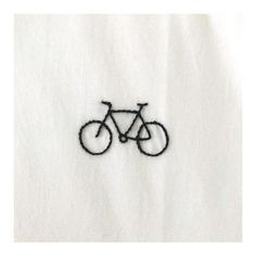 Bike Hand Embroidered Words Shirt, Minimalist Embroidery Ideas, T Shirts Embroidery, Single Line Embroidery, Sweatshirt Embroidery Ideas Simple, Embroidery Clothes T Shirts, Embordery Shirt Ideas, Simple Embroidery Tshirt, Men’s Embroidery