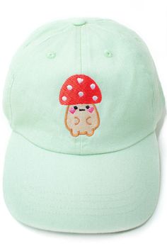 This mushroom looks serious, but he is very soft ♥️ Perfect dad cap for summer Original Artwork designed, digitized, and embroidered by Momokakkoii Features: Low profile 6-panel dad cap design 100% Cotton Home Embroidered in the UK Colours: Pastel Lemon, Black, Pink, Pastel Mint Stitched ventilation eyelets Adjustment strap at the rear of the cap Adult One Size Care:  Sponge Clean Only All items will be checked and well packed before shipping. Orders will be dispatched within 5-7 working days after the payment is finished. Any questions please write to info@momokakkoii.co.uk ♡   TIME ESTIMATES FOR DELIVERY We provide delivery estimates and it depends on the place where you want the items delivered, we ship everywhere in the world. Here are some of the time estimates we manage for every reg Playful Adjustable Cotton Baseball Cap, Cute Summer Baseball Cap, Cute Summer Hats With Curved Bill, Novelty Cotton Hats One Size Fits Most, Novelty Cotton Baseball Cap One Size Fits Most, Novelty Cotton Baseball Cap One Size, Cute Embroidered Adjustable Baseball Cap, Playful Cotton Baseball Cap For Spring, Cute Spring Hat With Curved Bill