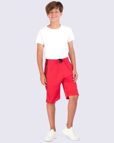 All-Day Comfort: Our boys' mesh active shorts, with a 9-inch inseam, are perfect for basketball, soccer, gym class, or simply lounging at home. Breathable Mesh Fabric: Crafted from breathable mesh fabric, these shorts ensure maximum airflow to keep your young athlete cool and comfortable during any activity. Perfect Fit: Available in sizes 4 through 18, including 7, 8, 10-12, and 14-16, these shorts offer a range of options to suit boys of all ages and sizes. Durable Design: Built to withstand t Gym Classes, Young Athletes, Boys Bottoms, Athletic Performance, Active Shorts, Boys Top, Mens Activewear, Active Women, Shorts With Pockets