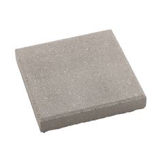 a square stone block on a white background