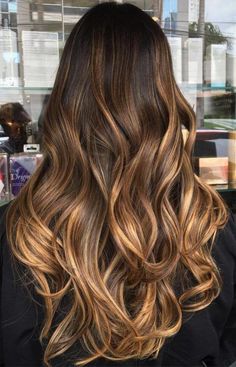 Bayalage Hair, Smart Hairstyles, Rambut Brunette, Brunette Ombre, Blond Ombre, Chocolate Brown Hair Color, Blond Balayage, Caramel Hair, Hair Ombre