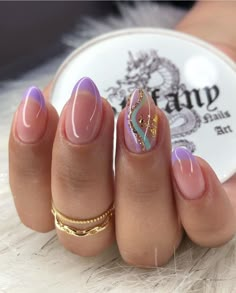 Acrylic Nails Pretty, Swirly Nails, Nails Ideas Short, Acrylic Nails Cute, Nails Yellow, Nails Pretty, Casual Nails