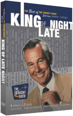 the dvd cover for king of night late, featuring an older man wearing a suit and tie