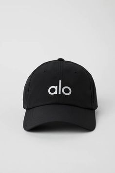 Performance Off-Duty Cap - Black | Alo Yoga Alo Hats, Alo Cap, Gym Hats, Gym Hat, Workout Tights, Running For Beginners, Sport Hat, Dad Caps, Back Women