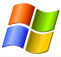 the microsoft logo is shown in this image