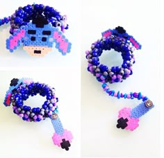 Epic Cuff Perler Bracelet, Festival Kandi, Rave Bracelets, Rave Ideas, Rave Kandi, Kandi Cuffs, Diy Projects Gifts