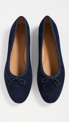 Madewell Francine Suede Ballet Flats | Shopbop Shoes Women, Flat Shoes, Flat Shoes Women