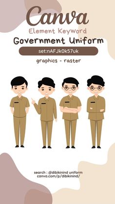 #canva #canvaelement #elementkeyword #canvaelementkeyword #handrawn #character #uniform #male #government #indonesiangoernment #boy #man #teacher #asn #pns Canva Element Keyword, Canva Element, Profile Page, Government, Hello Kitty, Medical, Portfolio