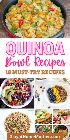 the best quinoa bowl recipes that are easy to make and delicious for dinner