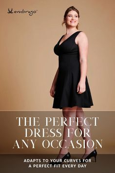 Discover the perfect dress for any occasion with the Bra-Free Fit & Flare from Embrago. Expertly designed to adapt to your curves, it ensures a perfect fit every day. Whether it's a casual day out or a special event, this dress is your go-to for comfort and style. Comfortable Bras