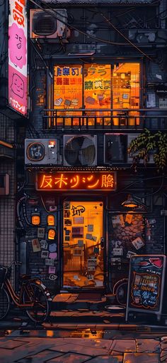 Cyberpunk Building Art, Cyberpunk City Illustration, Cyberpunk Digital Art, Japon Aesthetic, Japan Cyberpunk, Unknown Picture, Japanese Wallpaper Iphone, Amoled Wallpapers, Cocoppa Wallpaper