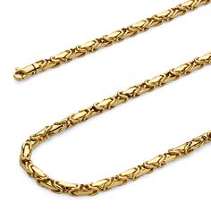 Wellingsale 14k Yellow Gold Solid 4mm Handmade Chain Necklace - 26" Item Type: Chain Necklaces Style: Other Chain Type Gender: Mens Brand: Wellingsale Metal: Yellow Gold Total Metal Weight: 35.8 Grams Metal Purity: 14k Clasp Type: Lobster Claw Chain Style: Other Chain Type Modified Item: No Item Width: mm WELLINGSALE Features: 1. Stunning High Polished Finish 2. Made using only the most premium and pure materials 3. Non tarnish, Stunning Color 4. Comfortable Wearing 6. Durable, user friendly, simple Specifications: - Brand: WELLINGSALE - Model No: J-LGDI-CH-00493-260 - Size: Please select size before ordering - Metal Type: Gold - Metal Stamp: 14k - Metal Weight: Chain Length (Inches) Gram Weight 8.5 12.7 26 35.8 - Dimensons: Please review title and "Product Specifications" - Stone Weight: Byzantine Chain, Petite Earrings, Handmade Chain, Cuban Link Chain Necklaces, Food Picks, Gold Cross Pendant, Gold Hand, Chain Necklaces, Gold Hands